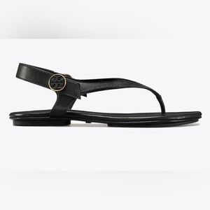 Tory Burch Minnie Travel Sandal, Black - 9.5